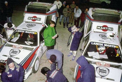 Asistencia del Equipo Martini Lancia en el 54º Rallye Automobile de Monte-Carlo 1986
En los Lancia Delta S4 de:

3# (A6 37617) de Markku Alén - Illka Kivimaki, abandonó por el árbol de levas en SS16 St Nazaire le Desert de 23.70 Km.

9# (A6 37615) de Miki Biasion - Tiziano Siviero, abandonó por accidente de tráfico durante un enlace de tramo, quedando 68º.

Del 18 al 24 de Enero, Monte-Carlo.
Superficie: asfalto - nieve.

El Rally tenía un total de 3984.00 km, de los que 881.20 km divididos en 36 tramos eran especiales.

Tomaron la salida 156 equipos, finalizaron 65.@
Palabras clave: Miki_Biasion;Tiziano_Siviero;Markku_Alen;Lancia;Delta;S4;Grupo_B;Asistencias;Montecarlo;1986