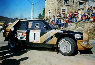 Fabrizio Tabaton - Luciano Tedeschini
7º Rallye des Garrigues - Languedoc-Roussillon 1986. Lancia Delta S4 (TO 77894E). Abandonó por motor en SS8 Saint-Bresson de 28.90 Km.

Del 3 al 6 de Abril, Nimes, Francia
Superficie: asfalto

El Rally tenía un total de 501.90 km cronometrados divididos en 20 tramos especiales.

Tomaron la salida 102 equipos, finalizaron 44.@
Palabras clave: ;Lancia;Delta;Grupo_B;Garrigues;1986