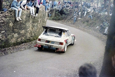 Timo Salonen - Seppo Harjanne
20º Rallye de Portugal Vinho do Porto 1986. Peugeot 205 Turbo 16 E2 (311 FPF 75).

Todos los equipos 