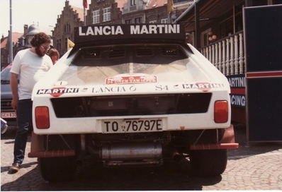 Fabrizio Tabaton - Luciano Tedeschini
22º Ypres 24 Hours Rally 1986. Lancia Delta S4 (TO 76797E). Abandonó por accidente, desconocemos en que especial.

Del 27 al 29 de Junio, Ypres, Bélgica.
Superficie: asfalto.

El Rally estaba dividido en 2 etapas y 411.41 km cronometrados divididos en 37 tramos especiales.

Tomaron la salida 155 equipos, finalizaron 70.@
Palabras clave: ;Lancia;Delta;Ypres;1986;Grupo_B