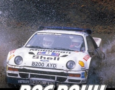 Stig Blomqvist - Bruno Berglund
35º Lombard RAC Rally 1986. Ford RS200 (B200 AYD). Abandonó por el turbo en SS26 Kershope de 16.46 Km.

Del 16 al 19 de Noviembre, Bath, Inglaterra.
Superficie: Tierra.

El Rally un total de 2537.93 km de los que 515.04 km divididos en 45 tramos eran especiales.

Tomaron la salida 149 equipos, finalizaron 83.@
Palabras clave: Stig_Blomqvist;Ford;RS200;Gran_Bretaña;1986;grupo_B;Lombard_RAC_Rally
