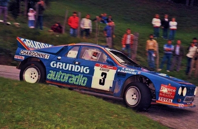 Bernard Darniche - Alain Mahé
45º Tour France Automobile 1986. Lancia Rally 037. Abandonó por la caja de cambios.

Del 25 al 28 de Septiembre, Grenoble - Nice.
Superficie: asfalto.

La prueba constaba de 2 etapas con 411.30 km cronometrados divididos en 19 tramos especiales.

Tomaron la salida 50 equipos, finalizaron 32.@
Palabras clave: ;Lancia;Rally;Grupo_B;France_Automobile;1986