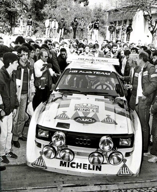 Walter Röhrl - Christian Geistdörfer
20º Rallye de Portugal - Vinho do Porto 1986. Audi Quattro Sport S1 E2 (IN-NR 43).

Todos los equipos 