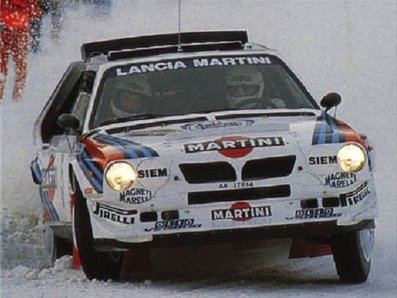 Henri Toivonen - Sergio Cresto
36º Internacional Suecia Rally 1986. Lancia Delta S4 (A6 37614). Abandonó por motor en SS12 Alvsbacka de 14 Km.

Del 14 al 16 de Febrero, Karlstad, Suecia.
Superficie: nieve - hielo.

El Rally tenia un total de 1670.00 km de los que 556.79 km divididos en 30 tramos eran especiales.

Tomaron la salida 107 equipos, finalizaron 62.@
Palabras clave: Henri_Toivonen;Sergio_Cresto;Lancia;Delta;S4;Grupo_B;Suecia;1986;nieve