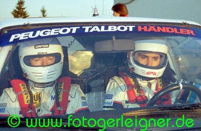 Michèle Mouton - Terry Harryman
54º Rallye Automobile de Monte-Carlo 1986. Peugeot 205 Turbo 16 (SB-K 205). Abandonó por la presión de aceite SS14 D40 - Savoillan de 17.00 km.

Del 18 al 24 de Enero, Monte-Carlo.
Superficie: asfalto - nieve.

El Rally tenía un total de 3984.00 km de los que 881.20 km divididos en 36 tramos eran especiales.

Tomaron la salida 156 equipos, finalizaron 65.@
Palabras clave: Michele_Mouton;Terry_Harryman;Peugeot;Turbo;Montecarlo;Grupo_B;1986;Personajes