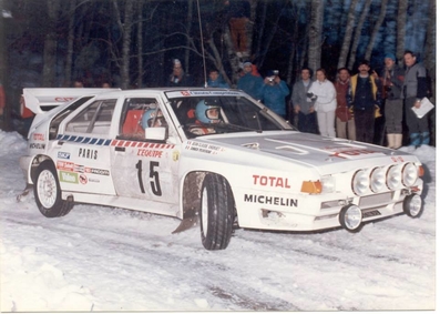 Jean-Claude Andruet - Annick Peuvergne
54º Rallye Automobile de Monte-Carlo 1986. Citröen BX 4TC (9817 NR 92). Abandonó por accidente en SS7 Saint-Sauveur-en-Rue - Saint-Régis de 16.50 km.

Del 18 al 24 de Enero, Monte-Carlo.
Superficie: asfalto - nieve.

El Rally tenía un total de 3984.00 km de los que 881.20 km divididos en 36 tramos eran especiales.

Tomaron la salida 156 equipos, finalizaron 65.@
Palabras clave: ;Citroen;BX4TC;Grupo_B;Montecarlo;1986;nieve