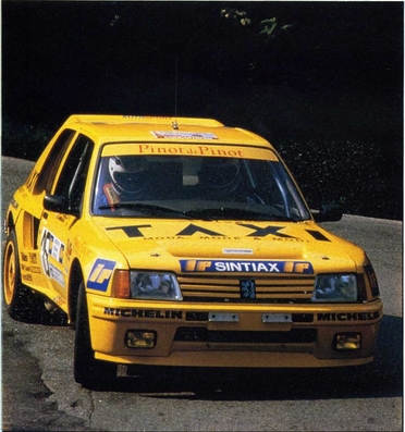 Anna Cambiaghi - Maria Grazia Vittadello
9º Rally Internazionale della Lana 1986. Peugeot 205 Turbo 16 (MI 07098Y). Abandonó.

Del 25 de Julio al 26 de Julio, Biella, Italia.
Superficie: Asfalto - tierra.

El rally tenia un total de 312.00 km cronometrados divididos en 25 tramos especiales.

Tomaron la salida 150 equipos, finalizaron 50.@
Palabras clave: ;Della_Lana;Grupo_B;Peugeot;Turbo;1986;mujeres;Womens
