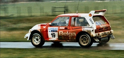 Marc Duez - Willy Lux
35º Lombard RAC Rally 1986. MG Metro 6R4 (C868 EUD). Abandonó por motor en SS9 Rudding Park de 2.85 Km.

Del 16 al 19 de Noviembre, Bath, Inglaterra.
Superficie: Tierra.

El Rally un total de 2537.93 km de los que 515.04 km divididos en 45 tramos eran especiales.

Tomaron la salida 149 equipos, finalizaron 83.@
Palabras clave: ;Willy_Lux;MG;Metro;Gran_Bretaña;Grupo_B;1986;RAC_Rally;Inglaterra