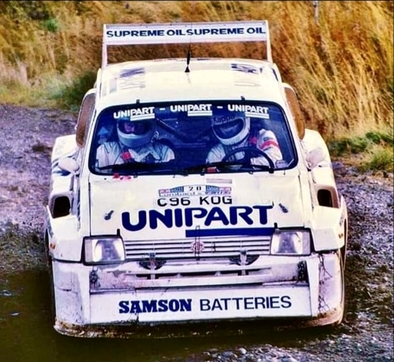 Harri Toivonen - Neil Wilson
35º Lombard RAC Rally 1986. MG Metro 6R4 (C96 KOG). Abandonó por motor en SS38 Penmacho 2 de 8.03 Km.

Del 16 al 19 de Noviembre, Bath, Inglaterra.
Superficie: Tierra.

El Rally un total de 2537.93 km de los que 515.04 km divididos en 45 tramos eran especiales.

Tomaron la salida 149 equipos, finalizaron 83.@
Palabras clave: Harri_Toivonen;MG;Metro;Inglaterra;Lombard_RAC_Rally;Grupo_B