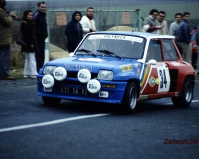 Dominique Frossard - Michel Bertin
54º Rallye Automobile de Monte-Carlo 1986. Renault 5 Turbo (411 SA 02). Abandonó.

Del 18 al 24 de Enero, Monte-Carlo.
Superficie: asfalto - nieve.

El Rally tenía un total de 3984.00 km de los que 881.20 km divididos en 36 tramos eran especiales.

Tomaron la salida 156 equipos, finalizaron 65.@
Palabras clave: Renault;Turbo;Grupo_B;Montecarlo;1986