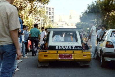 Carlos Sainz Cenamor - Antonio Boto
8º Rally Islas Canarias 1986. Renault 5 Maxiturbo. Abandonò por motor en el primer tramo, La Cuesta de las Tablas, aún asà­ hicieron el mejor tiempo.@
Palabras clave: ;Renault;Maxiturbo;Canarias;1986;grupo_B