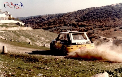Carlos Sainz Cenamor - Antonio Boto
Rally Race de tierra 1986 (Madrid)

SUBCAMPEÓN de España de Rallyes
Renault R5 Maxi Turbo Gr.B

Piloto Oficial de Renault España

PHOTO Jesus Marquerie Bueno

Palabras clave: ;Grupo_B;Renault;Maxi_turbo;Madrid;1986