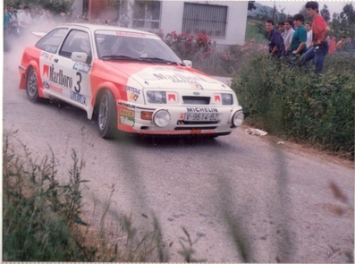 Carlos Sainz Cenamor - Antonio Boto
11º Rallye Villa de Llanes 1987. Ford Sierra Cosworth, (V-9614-BZ). Clasificado 1º.

Del 6 al 7 de Junio, Llanes, Asturias, (España)
Superficie: asfalto con 250.40 km cronometrados.

Tomaron la salida 58 equipos, finalizaron 35.@
Palabras clave: ;Ford;Sierra;Cosworth;Llanes;1987;Asturias