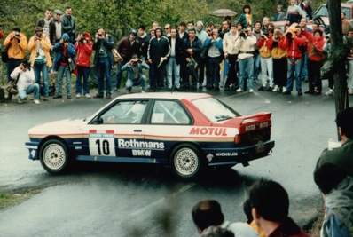 Bernard Béguin - Jean-Jacques Lenne
31º Tour de Corse - Rallye de France 1987. BMW M3 E30, (GXI9427). Clasificado 1º.

Del 7 al 9 de Mayo, Ajaccio, Córcega, Francia.
Superficie: asfalto.

El Rally tenia un total de 1367.02 km de los que 619.22 km divididos en 24 tramos eran especiales.

Se inscribieron 103 equipos, tomaron la salida 95, finalizaron 35.@
Palabras clave: ;BMW;M3;Corcega;1987;Corse