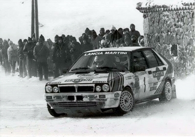 Juha Kankkunen - Juha Piironen
55º Rallye Automobile de Monte-Carlo 1987. Lancia Delta HF 4WD (TO 66483F). Clasificado 2º.

Del 17 al 22 de Enero, Monte-Carlo.
Superficie: asfalto - nieve.

El Rally tenia un total de 3162.00 km de los que 593.45 km divididos en 26 tramos eran especiales (1 de ellos fue cancelado SS3 Les Egats - St. Luce de 13.50 Km).

Se inscribieron 163 equipos, tomaron la salida 160, finalizaron 93.@
Palabras clave: ;4WD;Lancia;Delta;Montecarlo;1987;nieve