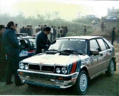 Juha Kankkunen - Juha Piironen
21º Rallye de Portugal Vinho do Porto 1987. Lancia Delta HF 4WD (TO 82979F). Clasificado 4º.

Del 11 al 14 de Marzo, Estoril, Cascais, Lisboa, Portugal.
Superficie: asfalto - tierra.

El Rally tenia un total de 2,088.23 Km de los que 603.50 Km divididos en 37 tramos, eran especiales.

Tomaron la salida 94 equipos, finalizaron 36.@
Palabras clave: ;Juha_Piironen;Lancia;Delta;4WD;Portugal;1987
