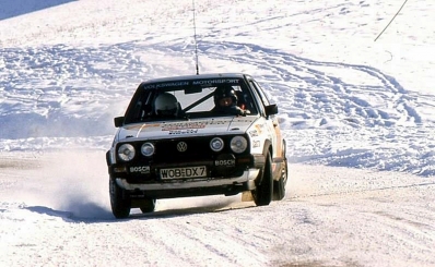 Erwin Weber - Matthias Feltz
55º Rallye Automobile de Monte-Carlo 1987. Volkswagen Golf GTI 16V (WOB-DX 7). Clasificado 7º.

Del 17 al 22 de Enero, Monte-Carlo.
Superficie: asfalto - nieve.

El Rally tenia un total de 3162.00 km de los que 593.45 km divididos en 26 tramos eran especiales, (1 de ellos fue cancelado SS3 Les Egats - St. Luce de 13.50 Km).

Se inscribieron 163 equipos, tomaron la salida 160, finalizaron 93.@
Palabras clave: Volkswagen;Golf;Montecarlo;1987;nieve