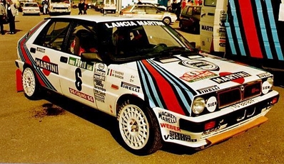 Massimo (Miki) Biasion - Tiziano Siviero
21º Rallye de Portugal Vinho do Porto 1987. Lancia Delta HF 4WD (TO 88187F). Clasificado 8º.

Del 11 al 14 de Marzo, Estoril, Cascais, Lisboa, Portugal.
Superficie: asfalto - tierra.

El Rally tenia un total de 2,088.23 Km de los que 603.50 Km divididos en 37 tramos, eran especiales.

Tomaron la salida 94 equipos, finalizaron 36.@
Palabras clave: Miki_Biasion;Lancia;Delta;4WD;Portugal;1987;Parque_Cerrado