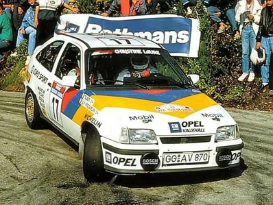Guy Fréquelin - Christian Gilbert (Tilber)
31º Tour de Corse - Rallye de France 1987. Opel Kadett GSI (GG-AV 870). Abandonò por motor en SS4 Levie - Sotta de 26.40 Km.

Del 7 al 9 de Mayo, Ajaccio, Córcega, Francia.
Superficie: asfalto.

El Rally tenia un total de 1367.02 km de los que 618.20 km divididos en 24 tramos eran especiales.

Se inscribieron 103 equipos, tomaron la salida 95, finalizaron 35.@
Palabras clave: ;Corse;Corcega;Opel;Kadett;1987