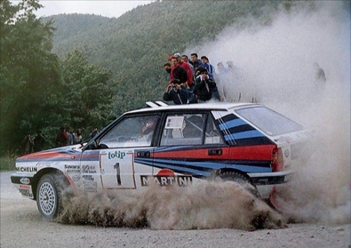 Massimo "Miki" Biasion - Tiziano Siviero
30º Rallye Sanremo - Rallye d'Italia  1988. Lancia Delta Integrale, (TO 89095H). Clasificado 1º.

Del 10 al 14 de Octubre, Sanremo, Liguria, Imperia, Italia.
Superficie: asfalto - tierra.

El Rally tenia un total de 2453.87 km de los que 564.96 Km divididos en 43 tramos eran especiales (4 de ellos fueron cancelados SS6 Superspeciale 2 de 2.18 Km, SS11 Tignai de 12.17 Km, SS13 Lanzo 2 de 6.38 Km y SS38 Angua 2 de 12.37 Km).

Se inscribieron 124 equipos, tomaron la salida 124, finalizaron 55.@
Palabras clave: ;Sanremo;Italia;Lancia;Delta;Integrale;1988