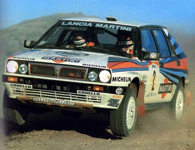 Jorge Recalde - Jorge Del Buono
8º Marlboro Rally de Argentina 1988. Lancia Delta Integrale (TO 34758H). Clasificado 1º.

Del 2 al 6 de Agosto, Buenos Aires, Córdoba, Argentina.
Superficie: tierra.

El Rally tenia un total de 2141.41 Km de los que 583.60 Km divididos en 29 tramos eran especiales.

Se inscribieron 81 equipos, tomaron la salida 81, finalizaron 21.@
Palabras clave: Jorge_Recalde;Jorge_Del_Buono;Lancia;Delta;Integrale;Argentina;1988