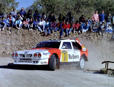 Gustavo Trelles - Pedro García Sanchez
Rally RACE - Balaguer 1988. Lancia Delta S4 (TO 77894E).

Fecha: 24 de Octubre
Superficie: Tierra

Campeonato España de Tierra.

© Joan Al
@@
Palabras clave: Gustavo_Trelles;Lancia;Delta;Grupo_B;1988;Balaguer;RACE