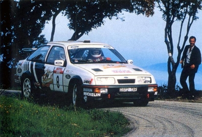 Didier Auriol - Bernard Occelli
32º Tour de Corse - Rallye de France 1988. Ford Sierra RS Cosworth (D372 TAR). Clasificado 1º.

Última victoria en el Campeonato del Mundo de Rallyes de un tracción trasera.

Del 3 al 6 de Mayo, Ajaccio, Córcega, Francia.
Superficie: asfalto.

El Rally tenia un total de 1333.00 km de los que 622.84 km divididos en 30 tramos eran especiales.

Se inscribieron 93 equipos, tomaron la salida 93, finalizaron 42.@
Palabras clave: Didier_Auriol;Ford;Sierra;Cosworth;Corcega;1988;Corse