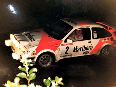 Carlos Sainz Cenamor - Luís Rodríguez Moya
25º Rally Principe de Asturias 1988. Ford Sierra Cosworth. Clasificado 2º.
El Rally constaba de 302.02 Km cronometrados divididos en 25 tramos.
Tomaron la salida 73 equipos, finalizaron 30.
COPYRIGHT Diego Cortina Huerta.@@
Palabras clave: Carlos_Sainz;Ford;Sierra;Cosworth;Asturias;1988