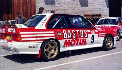 François Chatriot - Michel Perin
32º Tour de Corse - Rallye de France 1988. BMW M3 E30 (FXI 318). Clasificado 4º.

Del 3 al 6 de Mayo, Ajaccio, Córcega, Francia.
Superficie: asfalto.

El Rally tenia un total de 1333.00 km de los que 622.84 km divididos en 30 tramos eran especiales.

Se inscribieron 93 equipos, tomaron la salida 93, finalizaron 42.@
Palabras clave: ;BMW;M3;Corse;Corcega;1988