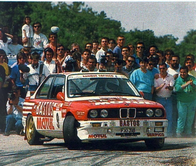 François Chatriot - Michel Perin
32º Tour de Corse - Rallye de France 1988. BMW M3 E30 (FXI 318). Clasificado 4º.

Del 3 al 6 de Mayo, Ajaccio, Córcega, Francia.
Superficie: asfalto.

El Rally tenia un total de 1333.00 km de los que 622.84 km divididos en 30 tramos eran especiales.

Se inscribieron 93 equipos, tomaron la salida 93, finalizaron 42.@
Palabras clave: ;BMW;M3;Corse;Corcega;1988