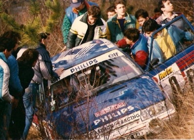Alain Oreille - Jean-Marc Andrié
56º Rallye Automobile de Monte-Carlo 1988. Renault 11 Turbo (4115 SG 84). Clasificado 4º.

Del 16 al 21 de Enero, Monte Carlo.
Superficie: asfalto - nieve.

El Rally tenia un total de 3052.9 km de los que 624.16 km divididos en 26 tramos eran especiales.

Se inscribieron 181 equipos, tomaron la salida 169, finalizaron 109.@
Palabras clave: Renault;Montecarlo;1988;crash