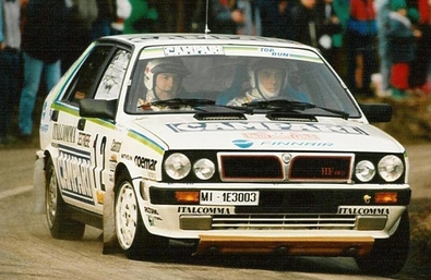 Giovanni del Zoppo - Pierangelo Scalvini
56º Rallye Automobile de Monte-Carlo 1988. Lancia Delta HF 4WD (MI 1E3003). Clasificado 8º.

Del 16 al 21 de Enero, Monte-Carlo.
Superficie: asfalto - nieve.

El Rally tenia un total de 3052.9 km de los que 621.00 km divididos en 26 tramos, eran especiales.

Se inscribieron 181 equipos, tomaron la salida 169, finalizaron 109.@
Palabras clave: ;Lancia;Delta;4WD;Montecarlo;1988