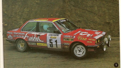 Xavier du Castel - Gérard Grossner
56º Rallye Automobile de Monte-Carlo 1988. BMW 325i (4185 MM 07). Clasificado 16º.

Del 16 al 21 de Enero, Monte Carlo.
Superficie: asfalto - nieve.

El Rally tenia un total de 3052.9 km de los que 624.16 km divididos en 26 tramos eran especiales.

Se inscribieron 181 equipos, tomaron la salida 169, finalizaron 109.@

Palabras clave: BMW;Montecarlo;1988