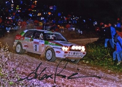 Alex Fiorio - Luigi Pirollo
31º Rallye Sanremo - Rallye d'Italia 1989. Lancia Delta Integrale (TO 62124). Clasificado 2º.

Del 8 al 12 de Octubre, Sanremo, Liguria, Imperia, Italia.
Superficie: asfalto - tierra.

El Rally tenia un total de 2086.19 km de los que 544.20 km divididos en 34 tramos eran especiales.

Tomaron la salida 107 equipos, finalizaron 34.@
Palabras clave: Lancia;Delta;Integrale;Sanremo;1989