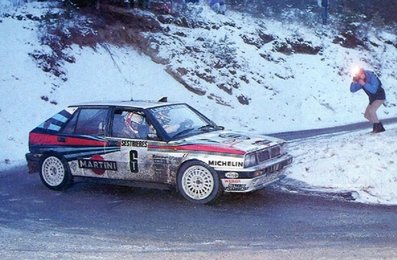 Didier Auriol - Bernard Occelli
57º Rallye Automobile de Monte-Carlo 1989. Lancia Delta Integrale (TO 70780L). Clasificado 2º.

Del 21 al 26 de Enero, Monte-Carlo.
Superficie: asfalto - nieve.

El Rally tenia un total de 2872.82 km, de los que 613.25 km, divididos en 24 tramos, eran especiales.

Tomaron la salida 172 equipos, finalizaron 83.@
Palabras clave: Didier_Auriol;Bernard_Occelli;Lancia;Delta;Integrale;Montecarlo;1989