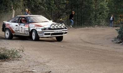 Carlos Sainz Cenamor - Luís Rodríguez Moya
39º 1000 Lakes Rally 1989. Toyota Celica GT-4 