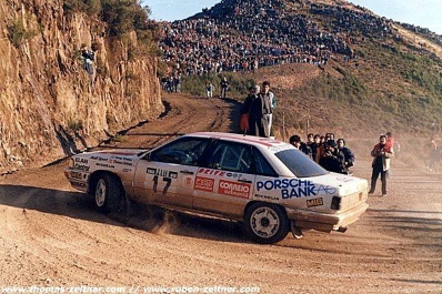 Georg Fischer -  Thomas Zeltner
23º Rallye de Portugal Vinho do Porto 1989. Audi 200 Quattro. (L 33.366). Clasificado 4º.

Del 28 de Febrero al 4 de Marzo, Estoril, Portugal.
Superficie: asfalto - tierra.

El Rally tenia un total de 2153.02 km de los que 576.88 km divididos en 38 tramos eran especiales, (una de ellas fue cancelada SS18 Ponte de Lima de 16.80 Km).

Tomaron la salida 93 equipos, finalizaron 38.@
Palabras clave: Audi;Quattro;Portugal;1989