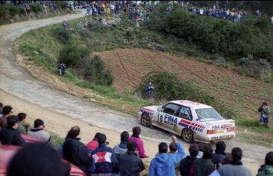 Marc Duez - Alain Lopès
23º Rallye de Portugal Vinho do Porto 1989. BMW M3 E30 (EDZ 4346). Clasificado 5º.

Del 28 de Febrero al 4 de Marzo, Estoril, Portugal.
Superficie: asfalto - tierra.

El Rally tenia un total de 2153.02 km de los que 576.88 km divididos en 38 tramos eran especiales, (una de ellas fue cancelada SS18 Ponte de Lima de 16.80 Km).

Tomaron la salida 93 equipos, finalizaron 38.@
Palabras clave: ;BMW;Portugal;1989