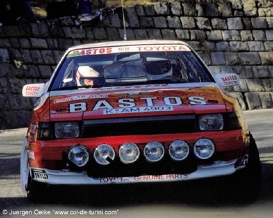 Patrick Snijers - Dany Colebunders
57º Rallye Automobile de Monte-Carlo 1989. Toyota Celica GT-Four 