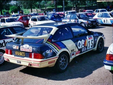 Franco Cunico - Massimo Sghedoni
33º Tour de Corse - Rallye de France 1989. Ford Sierra RS Cosworth (D372 TAR). Clasificado 7º.

Del 23 al 26 de Abril, Ajaccio, Córcega, Francia.
Superficie: asfalto.

El Rally tenia un total de 1439.85 km de los que 628.71 km divididos en 33 tramos eran especiales.

Se inscribieron 85 equipos, tomaron la salida 79, finalizaron 39.@
Palabras clave: ;Ford;Sierra;RS;Cosworth;Corse;Corcega;1989;Parque_Cerrado
