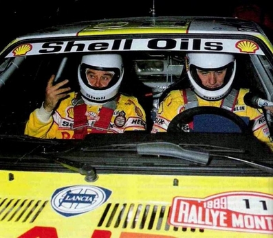 Dario Cerrato - Gianni Vasino
57º Rallye Automobile de Monte-Carlo 1989. Lancia Delta Integrale (TO 74227G). Clasificado 7º.

Del 21 al 26 de Enero, Monte-Carlo.
Superficie: asfalto - nieve.

El Rally tenia un total de 2872.82 km, de los que 613.25 km, divididos en 24 tramos, eran especiales.

Tomaron la salida 172 equipos, finalizaron 83.@
Palabras clave: ;Gianni_Vasino;Lancia;Delta;Integrale;Montecarlo;1989;Personajes