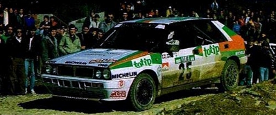 Paolo Andreucci - Carlo Cassina
23º Rallye de Portugal Vinho do Porto 1989. Lancia Delta Integrale. Clasificado 8º.

Del 28 de Febrero al 4 de Marzo, Estoril, Portugal.
Superficie: asfalto - tierra.

El Rally tenia un total de 2153.02 km de los que 576.88 km divididos en 38 tramos eran especiales, (una de ellas fue cancelada SS18 Ponte de Lima de 16.80 Km).

Tomaron la salida 93 equipos, finalizaron 38.@
Palabras clave: Lancia;Delta;Integrale;Portugal;1989