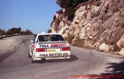 Marc Duez - Alain Lopes
57º Rallye Automobile de Monte-Carlo 1989. BMW M3 E30 (EDZ 4364). Clasificado 8º.

Del 21 al 26 de Enero, Monte-Carlo.
Superficie: asfalto - nieve.

El Rally tenia un total de 2872.82 km, de los que 613.25 km, divididos en 24 tramos, eran especiales.

Tomaron la salida 172 equipos, finalizaron 83.@
Palabras clave: ;BMW;M3;Montecarlo;1989;E30