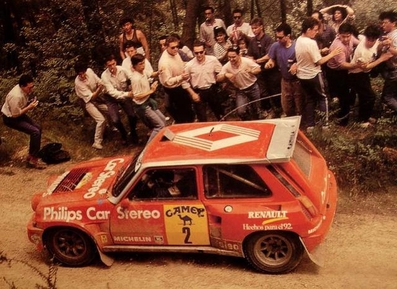 Guillermo Barreras
Nacional de Tierra de Avilés 1989. Renault 5 Maxiturbo 4X4.
Palabras clave: ;Renault;Maxiturbo;Grupo_B;1989
