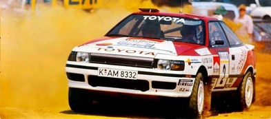 Juha Kankkunen - Juha Piironen
36º Acropolis Rally 1989. Toyota Celica GT-4 -ST165- (K-AM 8332). Abandonó por salida de pista en SS36 Gardiki de 22,87 Km.

Del 27 de Mayo al 1 de Junio, Atenas, Grecia.
Superficie: tierra.

El Rally tenia un total de 1880.41 km de los que 588.51 km divididos en 42 tramos eran especiales.

Tomaron la salida 97 equipos, finalizaron 40.@

Palabras clave: ;Toyota;Celica;Grecia;Acropolis;ST165;1989
