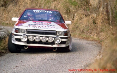 Carlos Sainz Cenamor - Luis Moya
57º Rallye Automobile de Monte-Carlo 1989. Toyota Celica GT-Four 