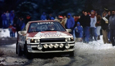 Carlos Sainz Cenamor - Lui­s Moya
57º Rallye Automobile de Monte-Carlo 1989. Toyota Celica GT-Four 