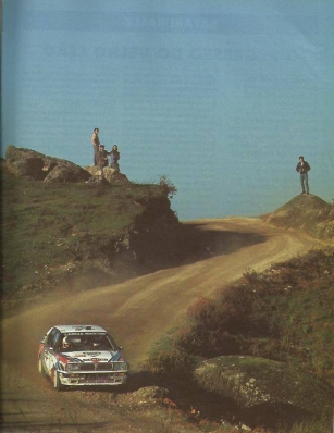 Massimo (Miki) Biasion - Tiziano Siviero
24º Rallye de Portugal Vinho do Porto 1990. Lancia Delta Integrale 16V. Clasificado 1º.
El Rally tenia un total de 2,047.51 Km de los que 544.20 Km divididos en 39 tramos eran especiales, (uno de ellos fue cancelado SS11 Prestimo de 11.90 Km).
Se inscribieron 108 equipos, tomaron la salida 100, finalizaron 34.@
Palabras clave: Miki_Biasion;Lancia;Delta;Portugal;1990
