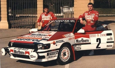 Carlos Sainz Cenamor - Luís Rodríguez Moya
58º Rallye Automobile de Monte-Carlo 1990. Toyota Celica GT-4 