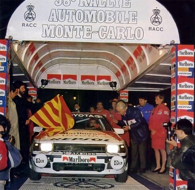 Carlos Sainz Cenamor - Luís Rodríguez Moya
58º Rallye Automobile de Monte-Carlo 1990. Toyota Celica GT-4 